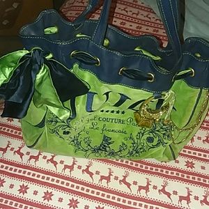 Green Juicy Couture purse